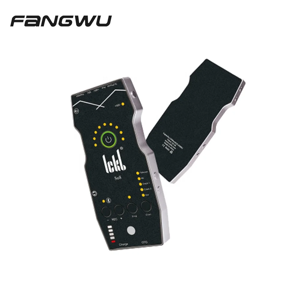 가수용 전문 메이커 ICKB SO8 트랙 USB 사운드 카드