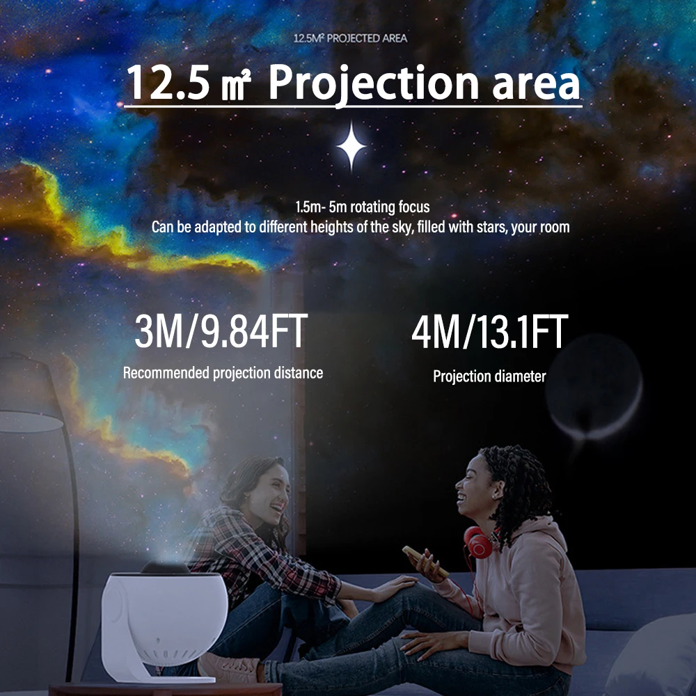 Galaxy Projector Night Light