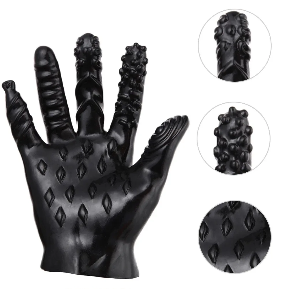 Sexhandschuhe Masturbation Erotik Finger Für Erwachsene Paare Sexprodukte Handschuhe Sex Shop Spielzeug Handschuhe Lila / Rosa_voghion.com