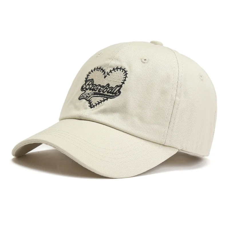 HOT Sale Unisex Cotton Fashion Cap LOVE Embroidery Baseball Cap Men Women Adjustable Casual Outdoor Streetwear Sports Hat