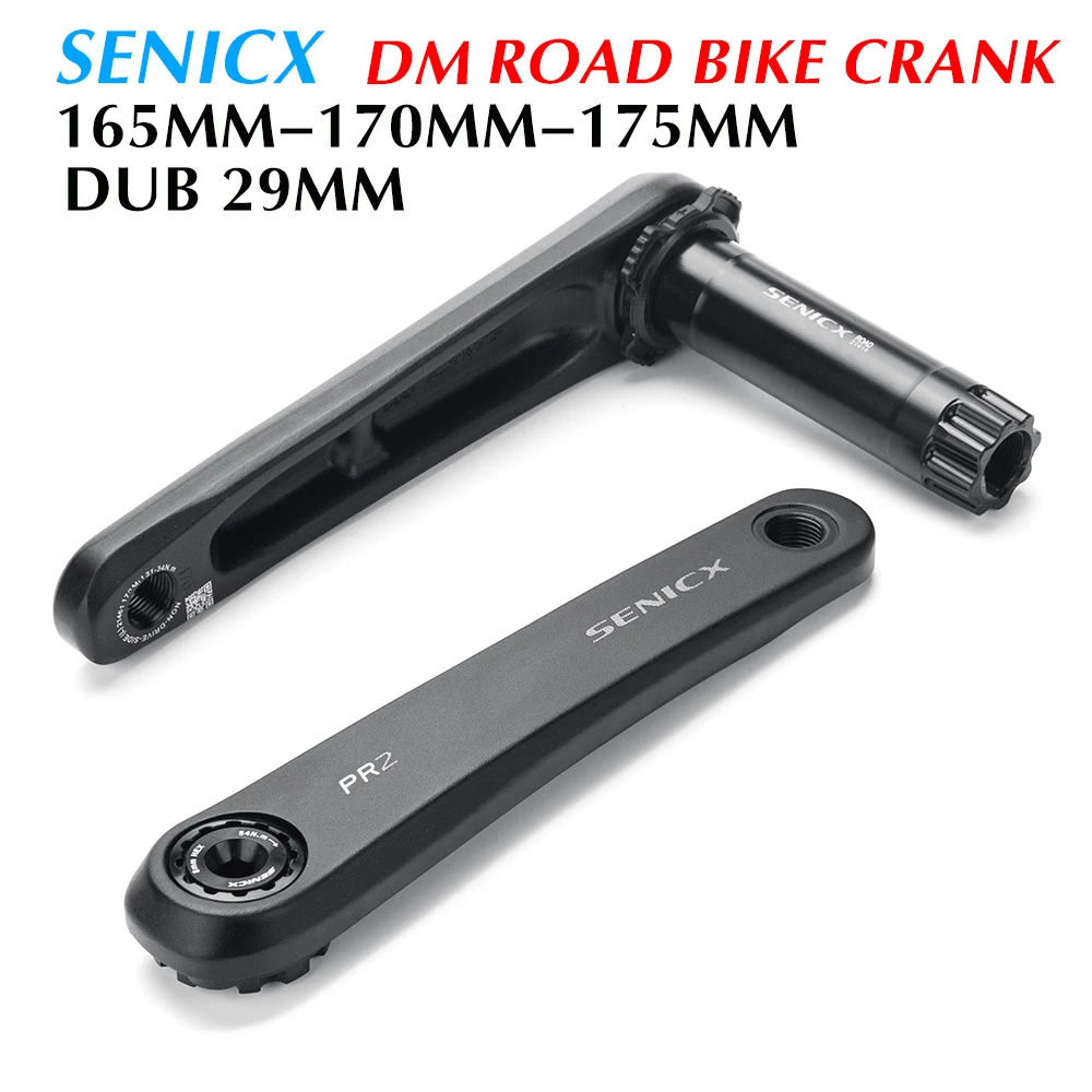 Pédalier Vélo Route - Manivelle Creuse 170 Mm - Plateau 110 BCD - Compatible Shimano
