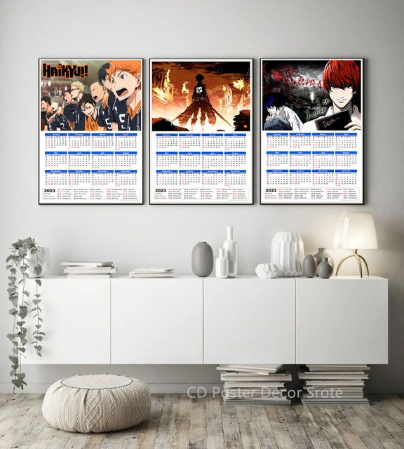 My Hero Academia - Calendarios de pared 2023