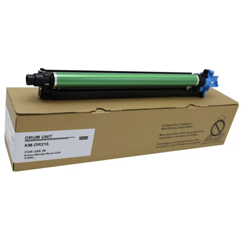 

1X DR218 Black Drum Cartridge DR218 Drum Unit For Konica Minolta Bizhub C226i C286i C266i C227i C257i C287i
