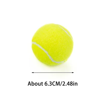 3 Pcs Of Advanced Training Tennis-durable And Highly Elastic-very Suitable For Beginners Rubber Tennis 2