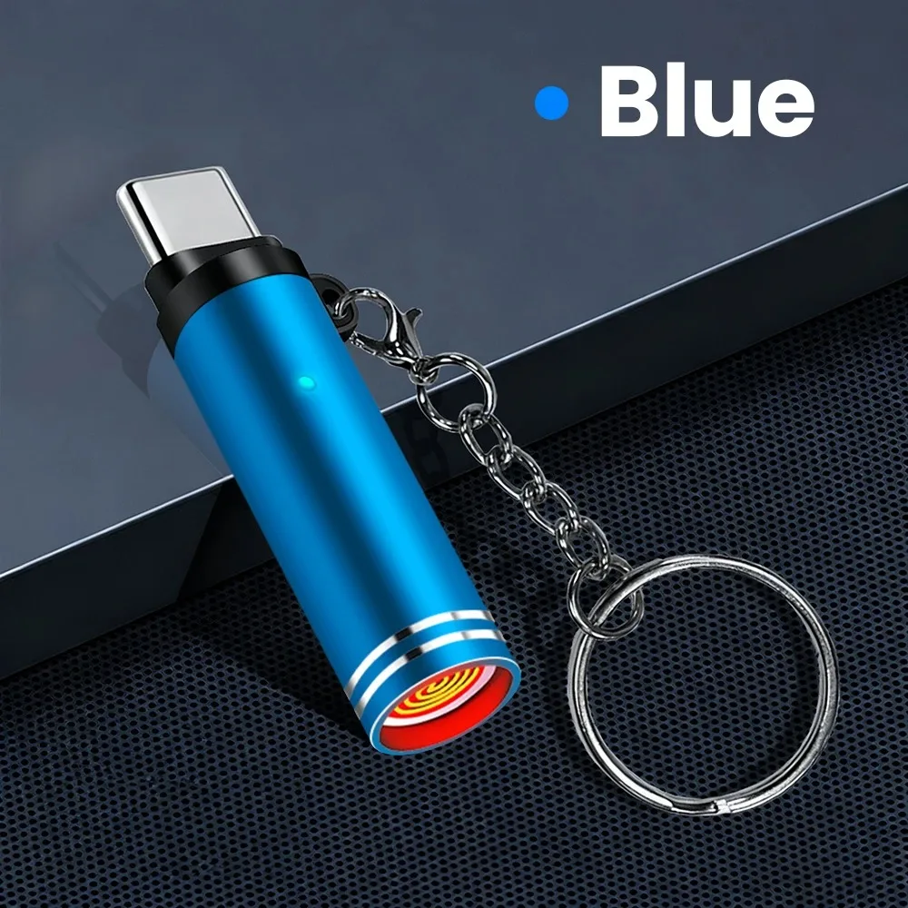 Compact USB-C Outdoor Safety Air Blast Lighter Adapter