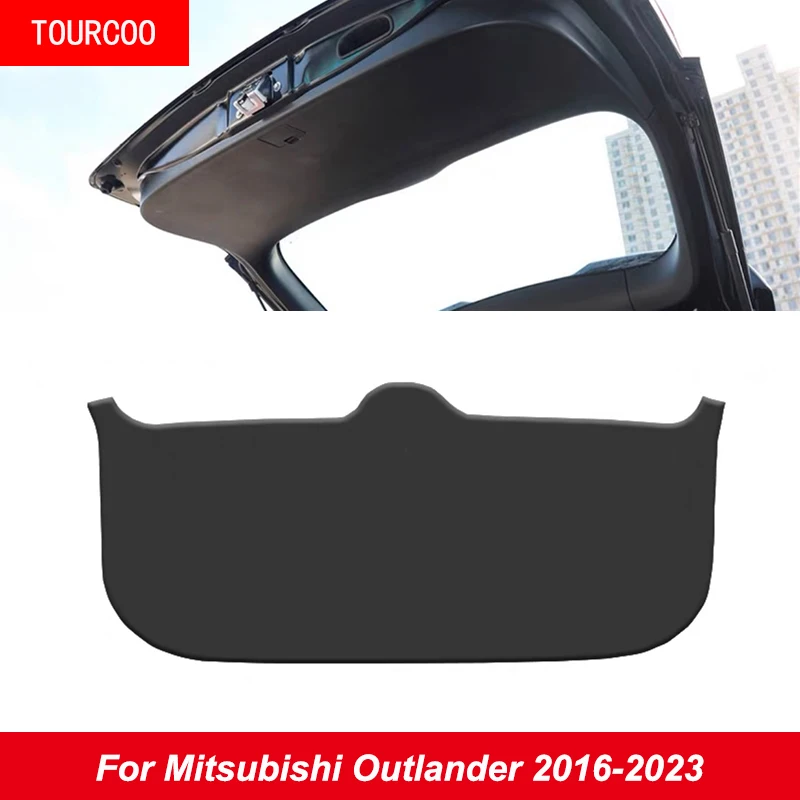 

Наклейка на заднюю дверь багажника для Mitsubishi Outlander 2016-2023, защита от царапин, аксессуары для модификации