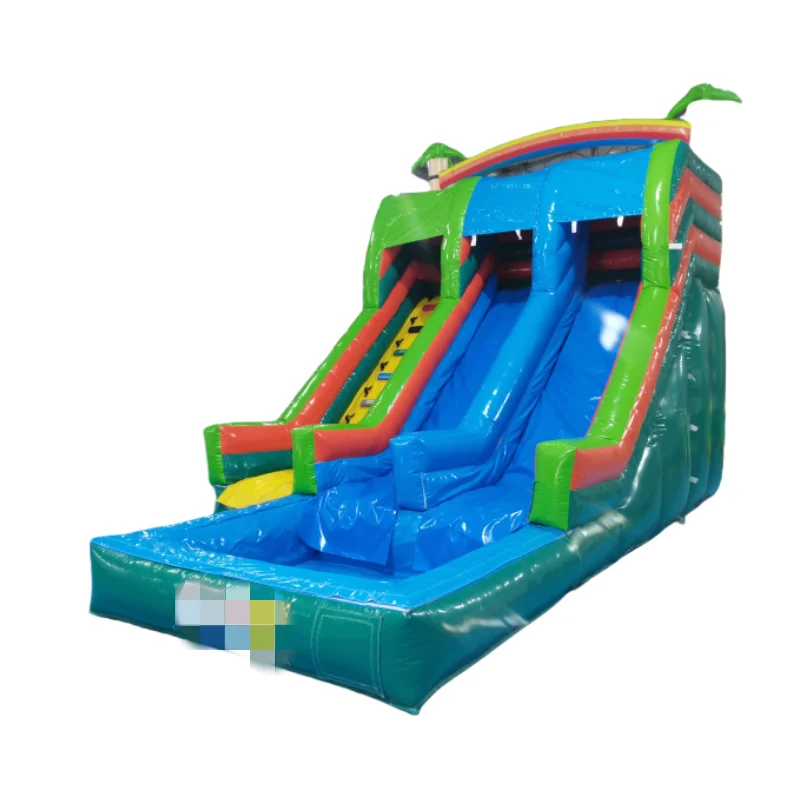 Commercial Grade Large PVC Inflatable Water Slide for Adults Monkey Bounce Slide Jumping Castles School Garden Occasions Sale!