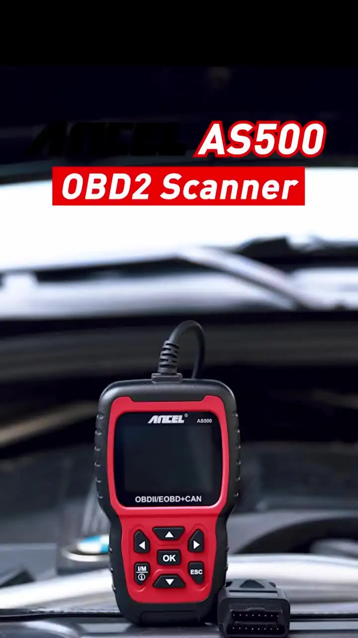 ANCEL AS500 EOBD Автомобильный сканер OBD 2 считыватель кодов диагностический инструмент