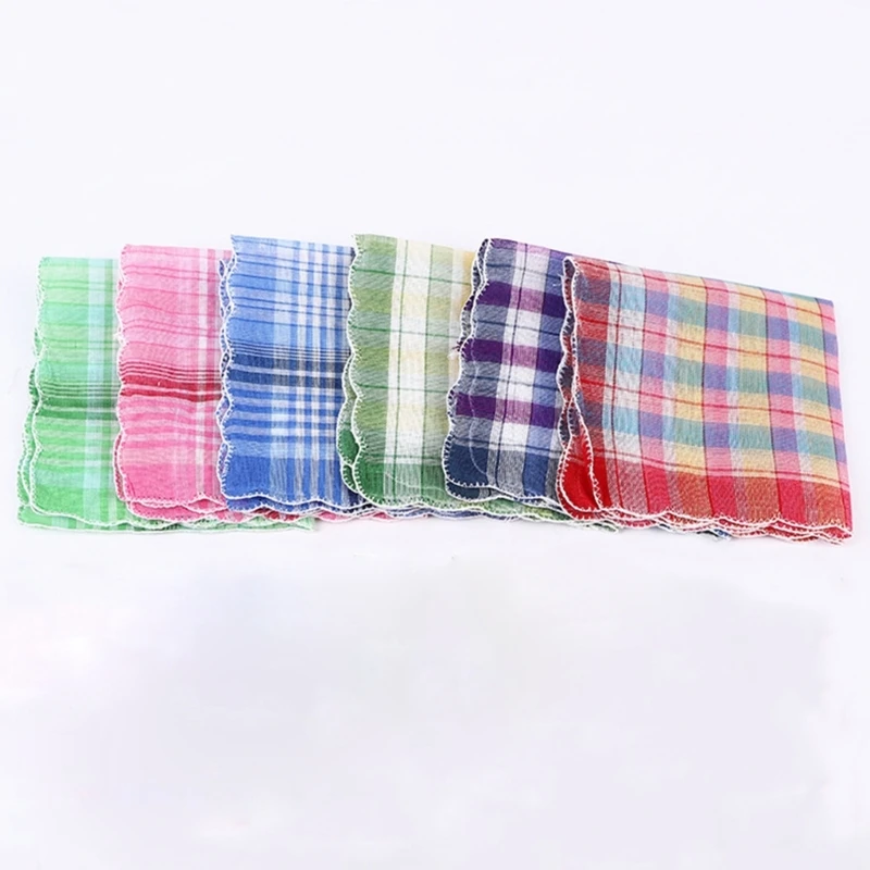 

MultiUse Plain Handkerchief Facecloth Quick Drying Sweat Wipe Towel 5PCS