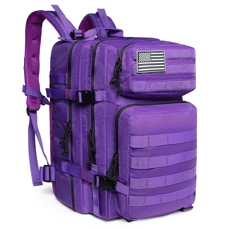 45L GYM Fitness Style Backpacks for men/women Outdoor Tactical Training Molle Survival Bag Hiking Trekking CampingRucksack 2