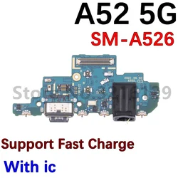 Fast Charging Type - C USB Connector Board Dock Flex Cable (A52 5G)