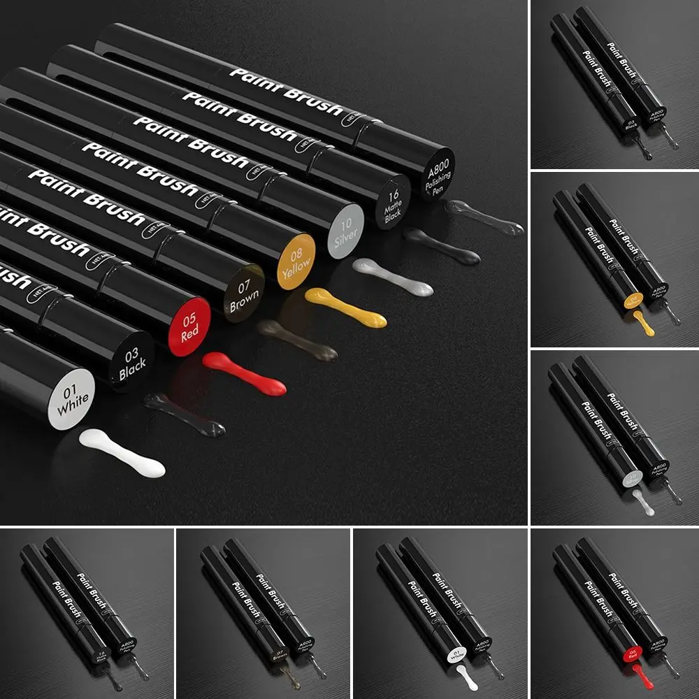 2pcs 7 Colors Coat Applicator DIY Tool Professional Touch Up Auto Paint