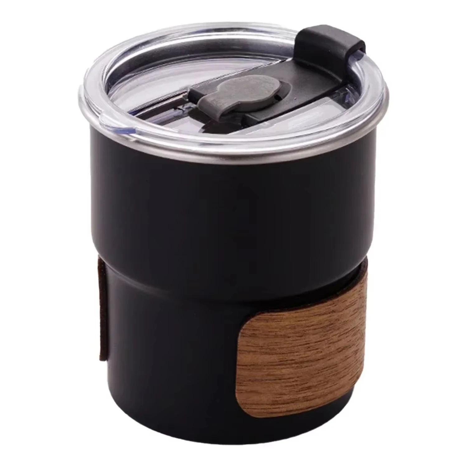 Portable 304 Stainless Steel Coffee Cup with Lid -...