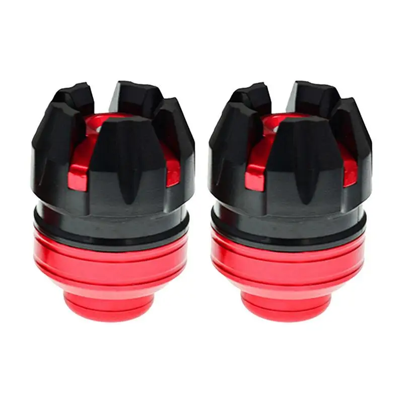 

Motorcycle Front Fork Frame Sliders 2pcs Motorcycle Fall Protectors Anti-collision Cup Aluminum Alloy Shock Absorbing Parts