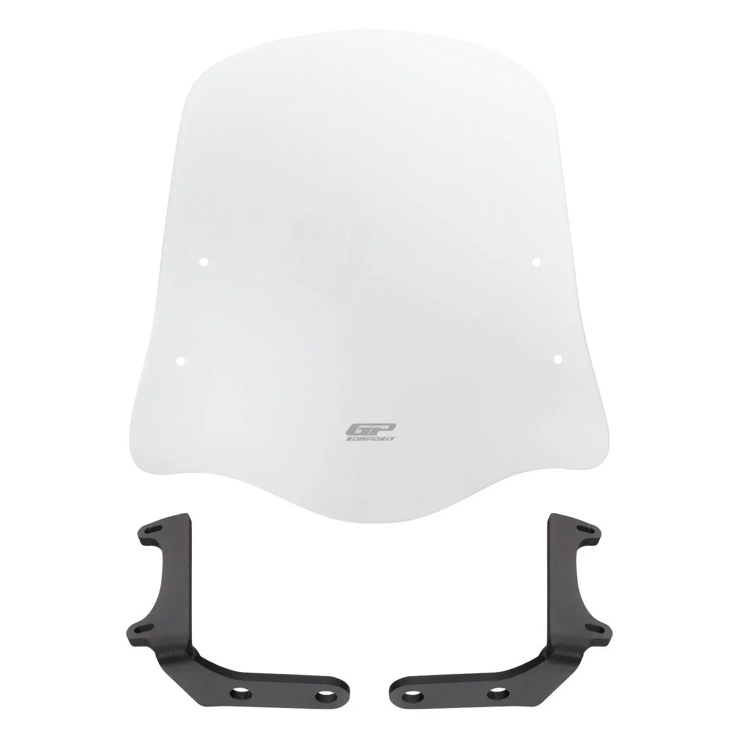 

GP Composite For Orbit II 50 2022 Compatible Windshield Windshield Windscreen Transparent 42 cm