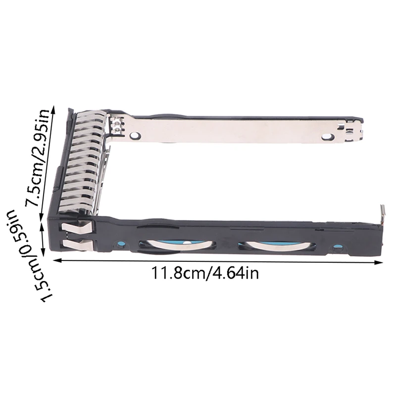 SAS SATA HDD 캐디 브래킷, HP DL380 G9 DL360 G8 G9 G10 651687-001 2.5 인치 서버 트레이, 651687-001, 2.5 인치, 1PC