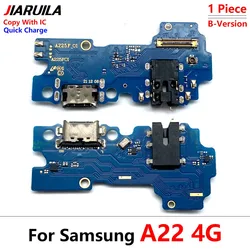 High - Speed USB Charger Dock with Microphone and Flex Cable (A22 4G)