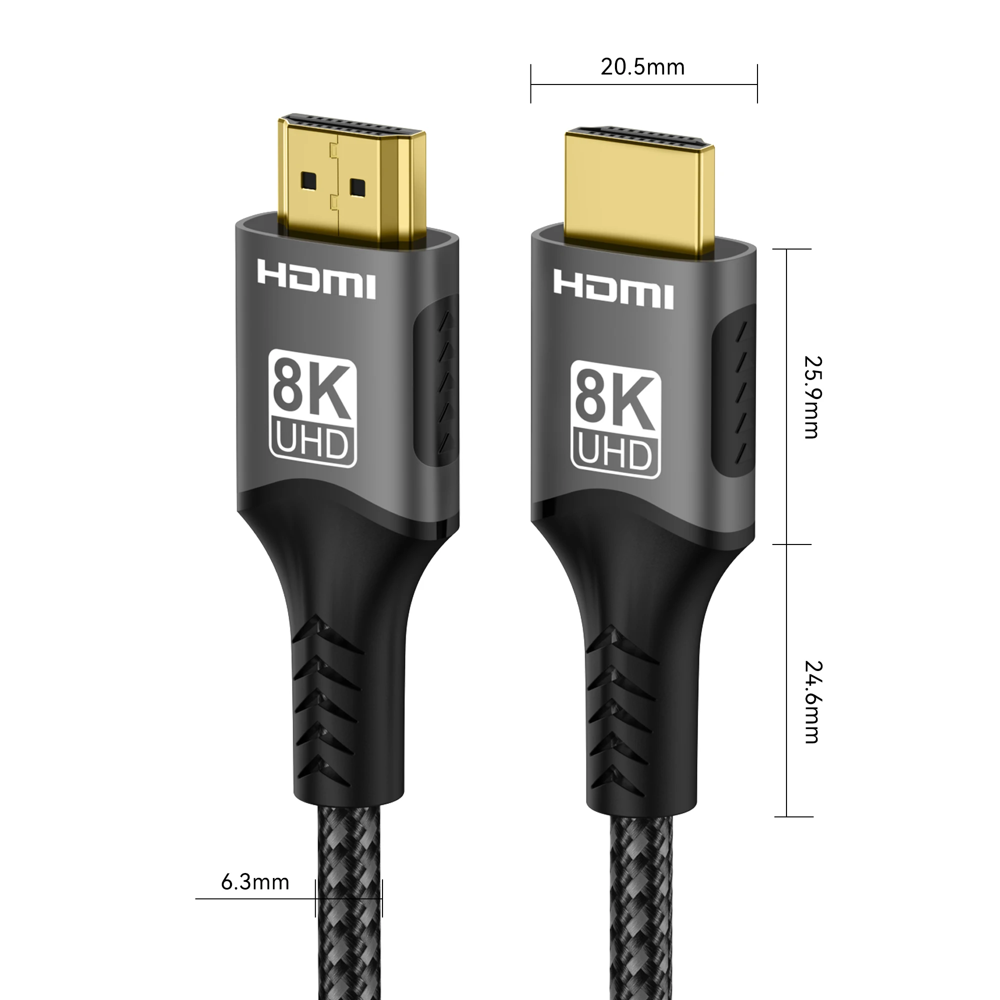 Ultra High-Speed HDMI Splitter - 4K & 8K Video Adapter with 48Gbps Transfer Rate