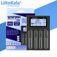 LiitoKala Lii-600 Lii-500 Lii-500S Lii-M4 Lii-M4S LCD 3.7V 1.2V 18650 26650 16340 14500 18500 20700B Battery Charger 4