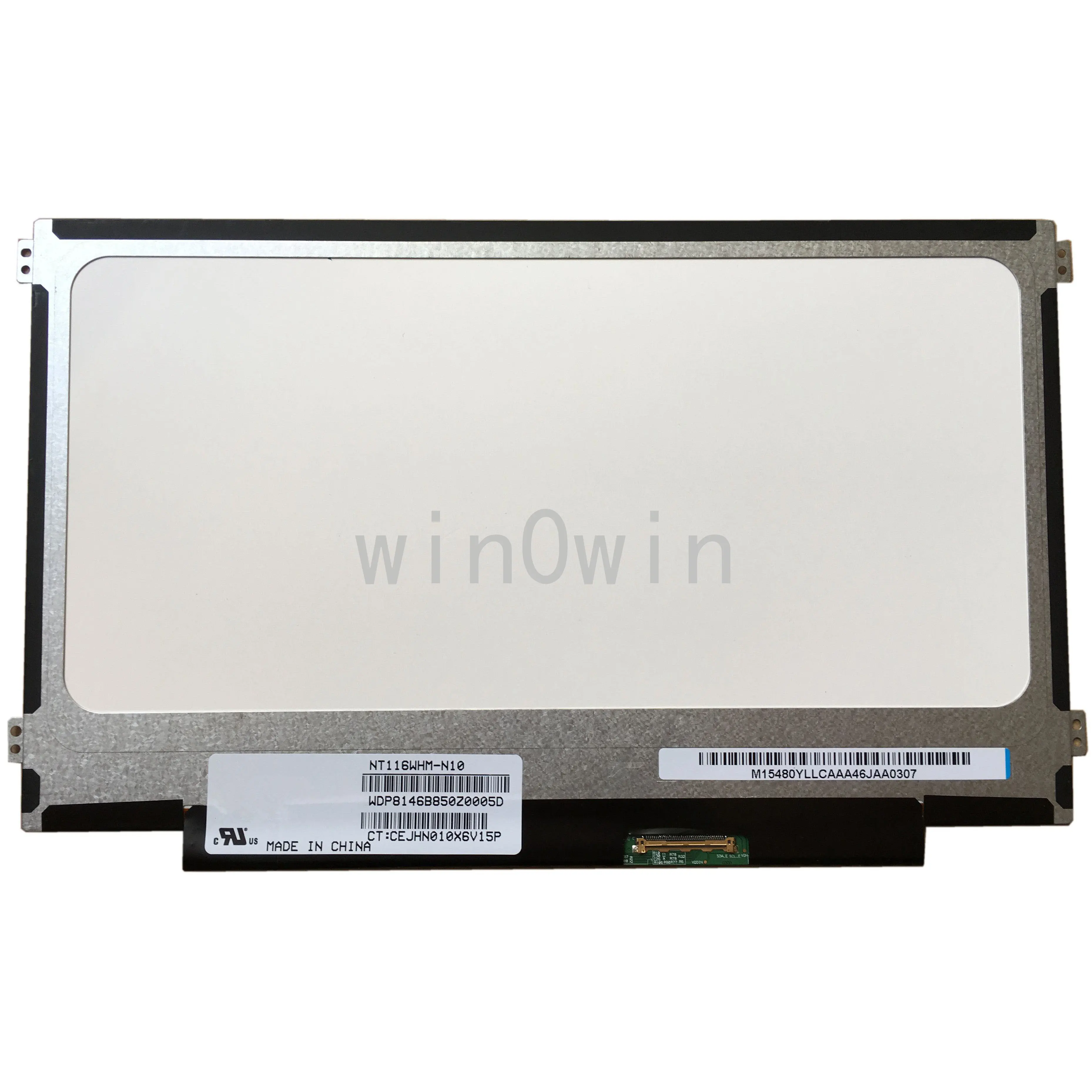 

NT116WHM-N10 fit N116BGE-L41/L42/LB1 B116XW01 V.0 B116XW03 левый + правый отверстия для винтов 11,6 тонкий 40-контактный светодиодный экран для ноутбука