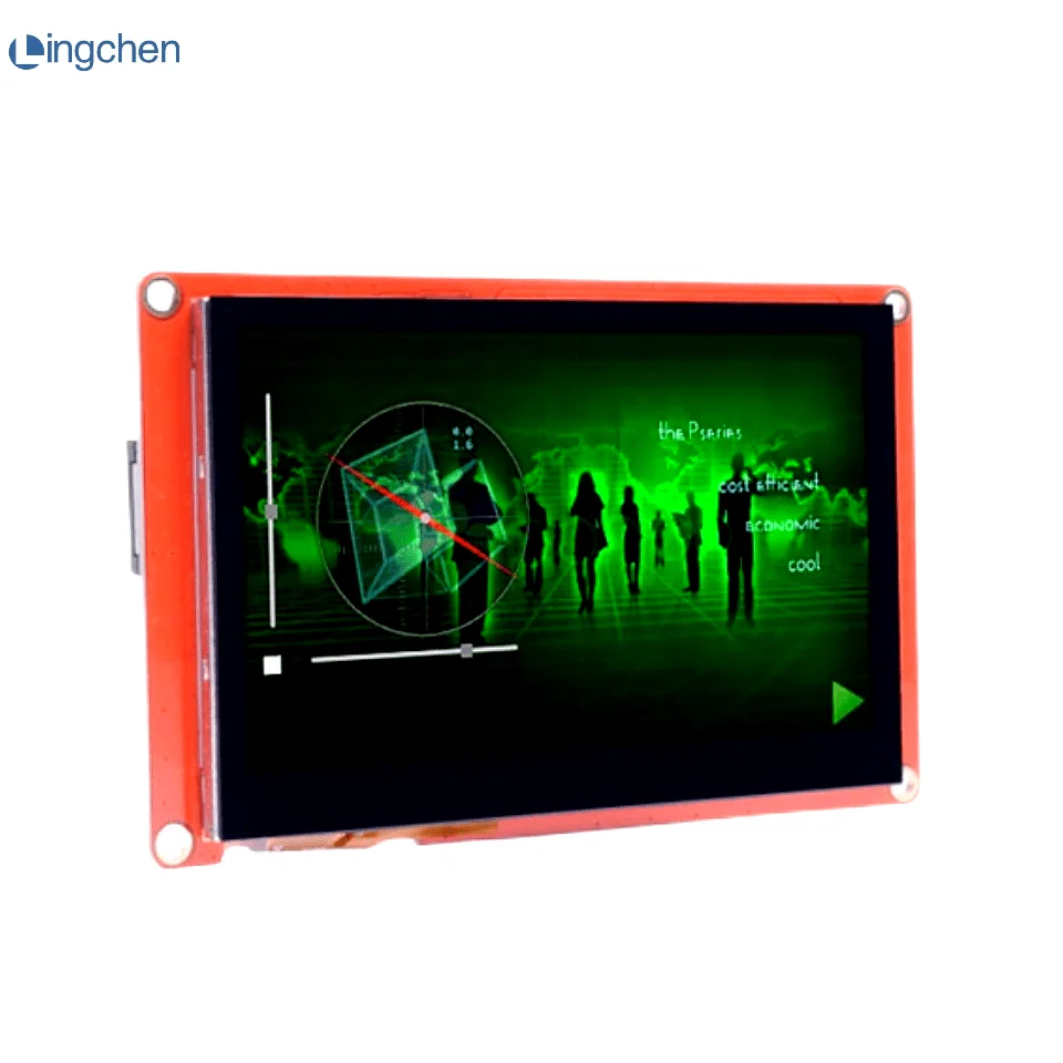 

Nextion 4.3 Inch LCD-TFT HMI Display Module Intelligent Series RGB 65K Color Capacitive/Resistive Touch Panel Without Enclosure