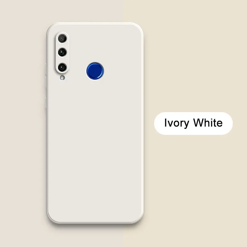 Luxury Square Liquid Silicone Soft Phone Armor – Full Protective Case