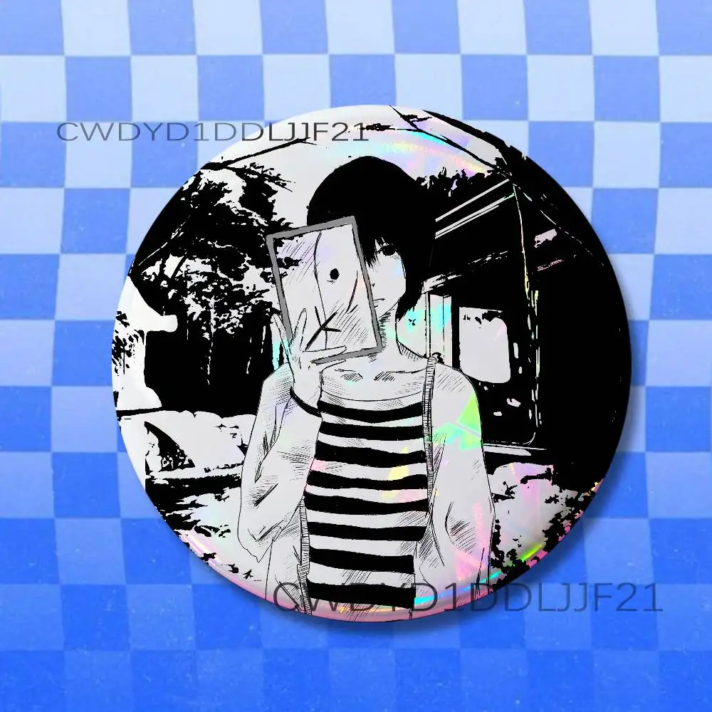 G-Goodnight Anime P-Punpun Abzeichen Brosche Figur Anstecknadeln Kleidung Rucksack Mode Niedliche Sammlung Dekoration Display – Detail 13