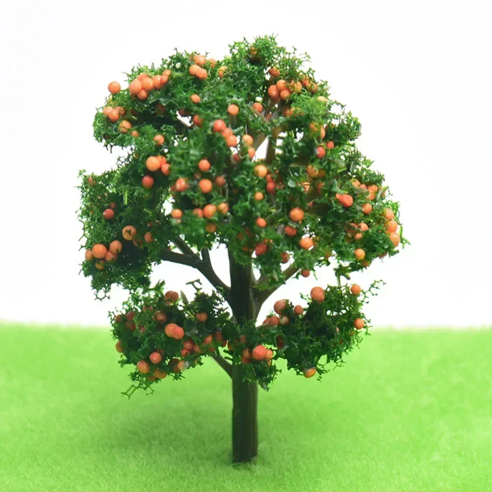 Plastic Model Train Artificial Miniature Model Tree Scenery Railroad Decoration Building Landscape Accessories Toys For Kids 2