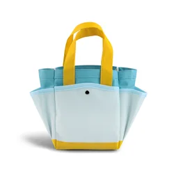 Kids' Gardening Tool Set with Shovel, Rake, Basket, and Watering Can (Hualandai)