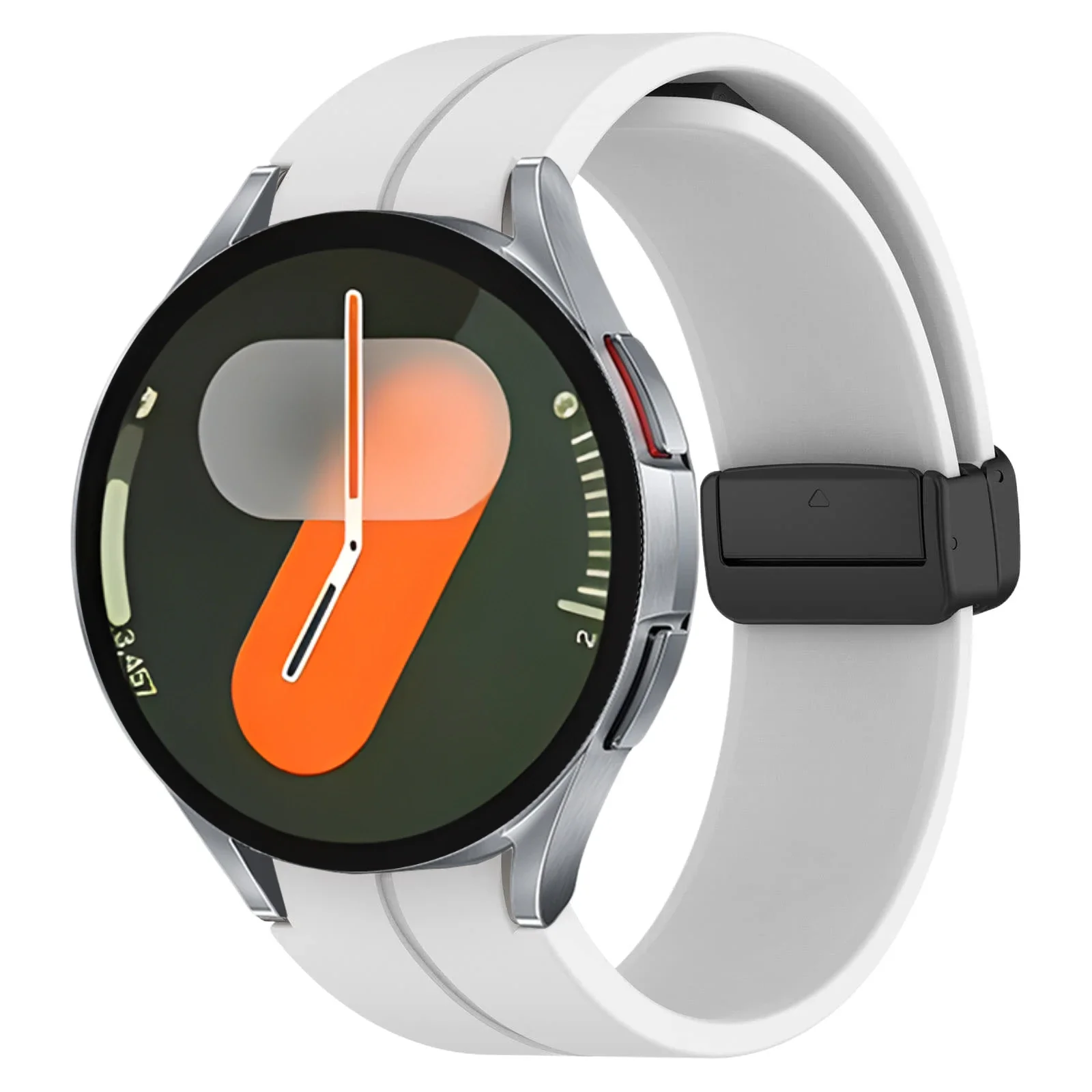 Magnetic Silicone Band Bracelet for Smartwatches - Various Sizes