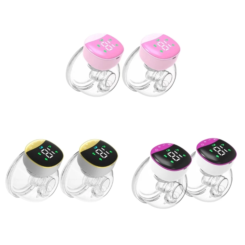 

Upgraded Breast Pump Wearable Breast Pump Hands Free Breast Pump with 4 Modes