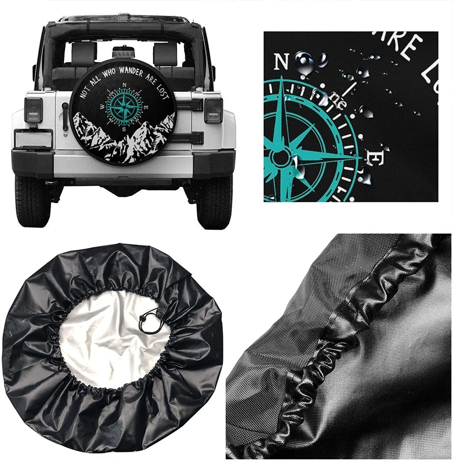 Cozipink Universal Caravan Spare Tire Cover Heavy Duty Wheel Protector  AliExpress