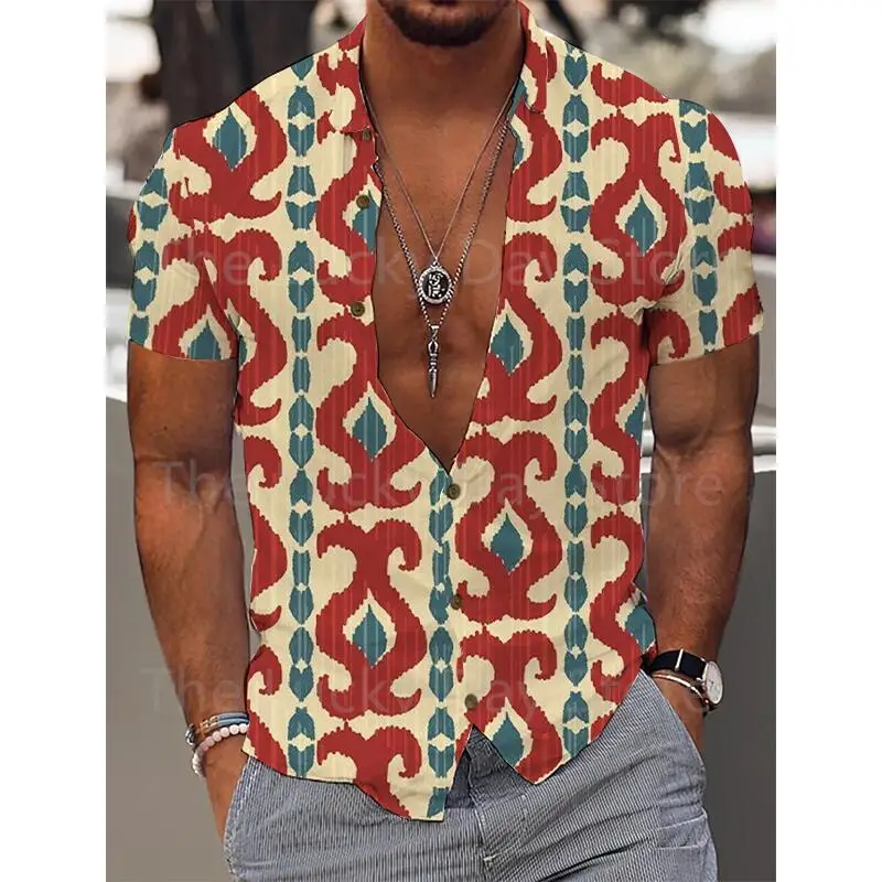 Men's Custom Luxury Social Hawaiian Camisa Floral Oversized Plain Shirt Harajuku Vintage Pattern Summer Stylish Prints Clothing custom beige milk white letterpress customize company business card social media card