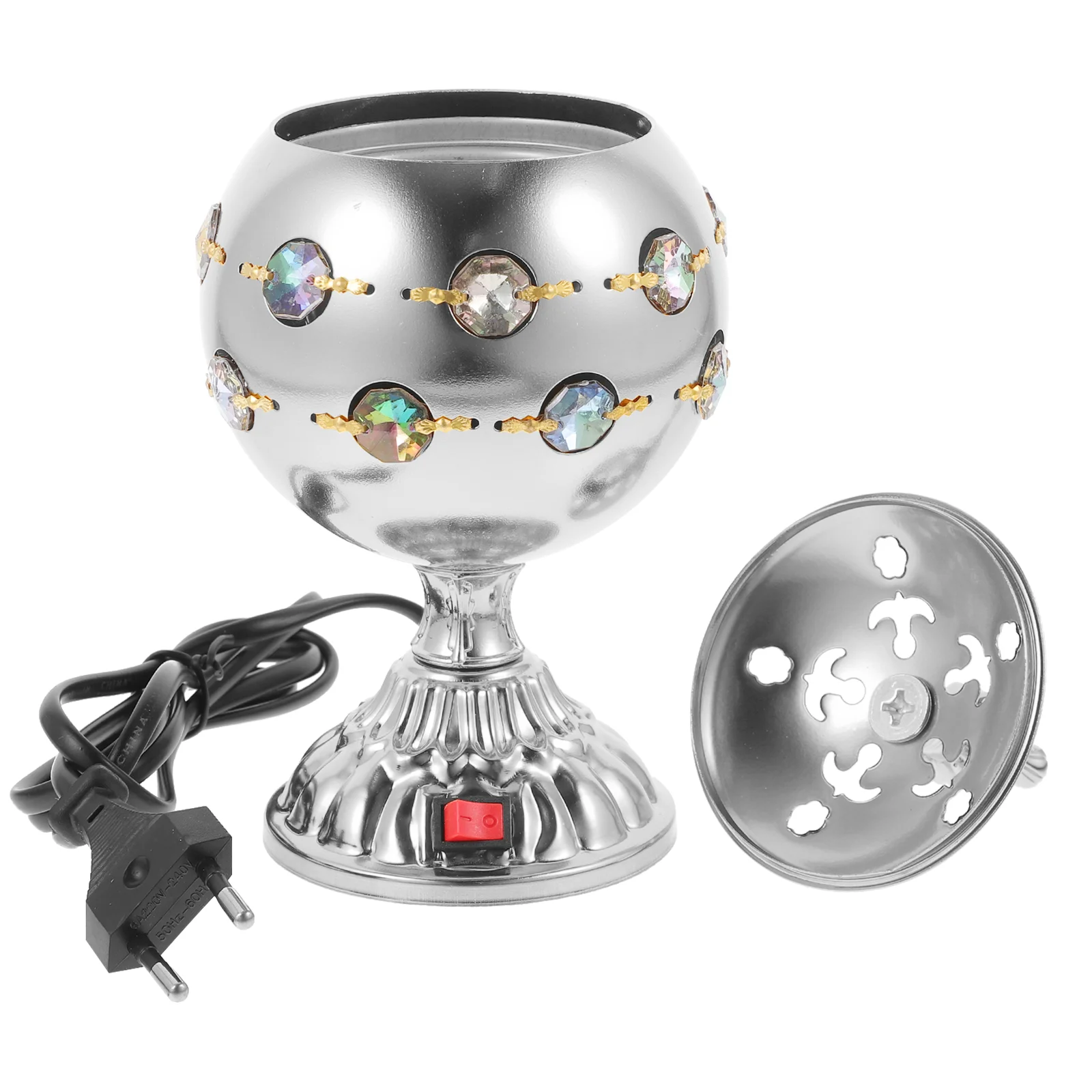 

Incense Burner Holder Vintage Decor Retro Censer Portable Decorative Electric
