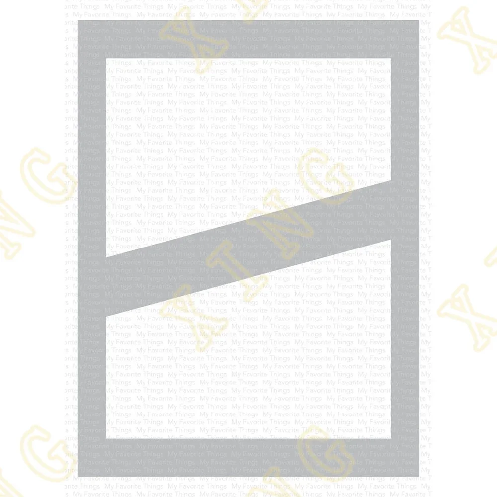 

Layering Stencils Painting DIY Scrapbook Coloring Embossing Paper Card Album Craft Decorative Template Diagonal Center Strip