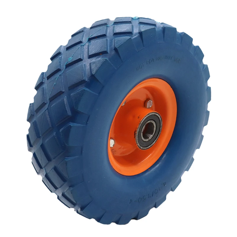 Pneumatic Tire Wheels 10-Inch for Tricycle and Trolley Replacement