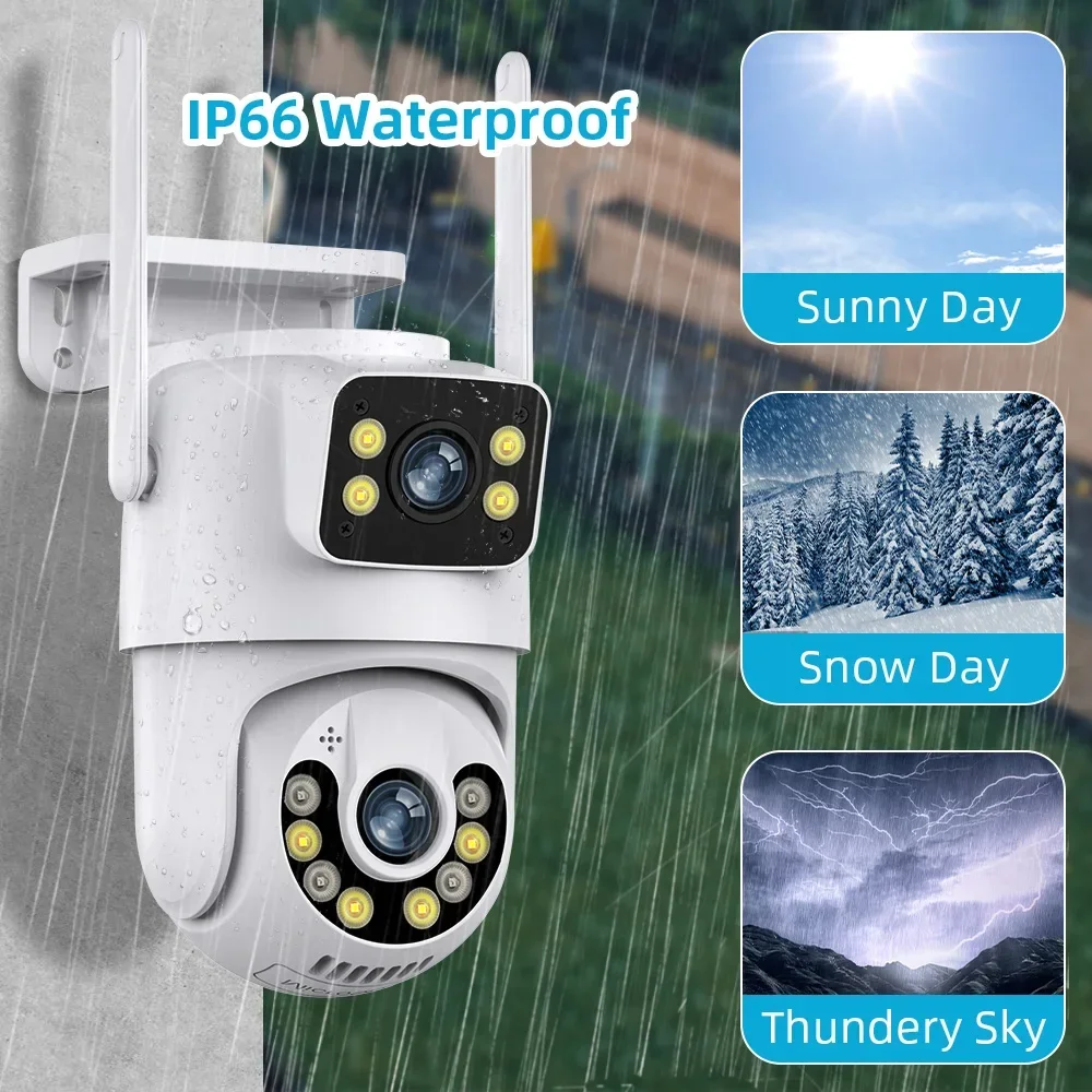 PEGATAH 8MP IP  ī޶, 4K HD  , ߿    PTZ ī޶,  ܺ AI Ʈ ICsee