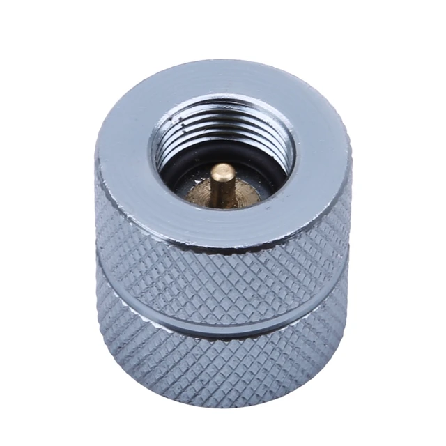 Cartridge Gas Refill Adapter Nozzle Bottle Type Butane For Screw Valve