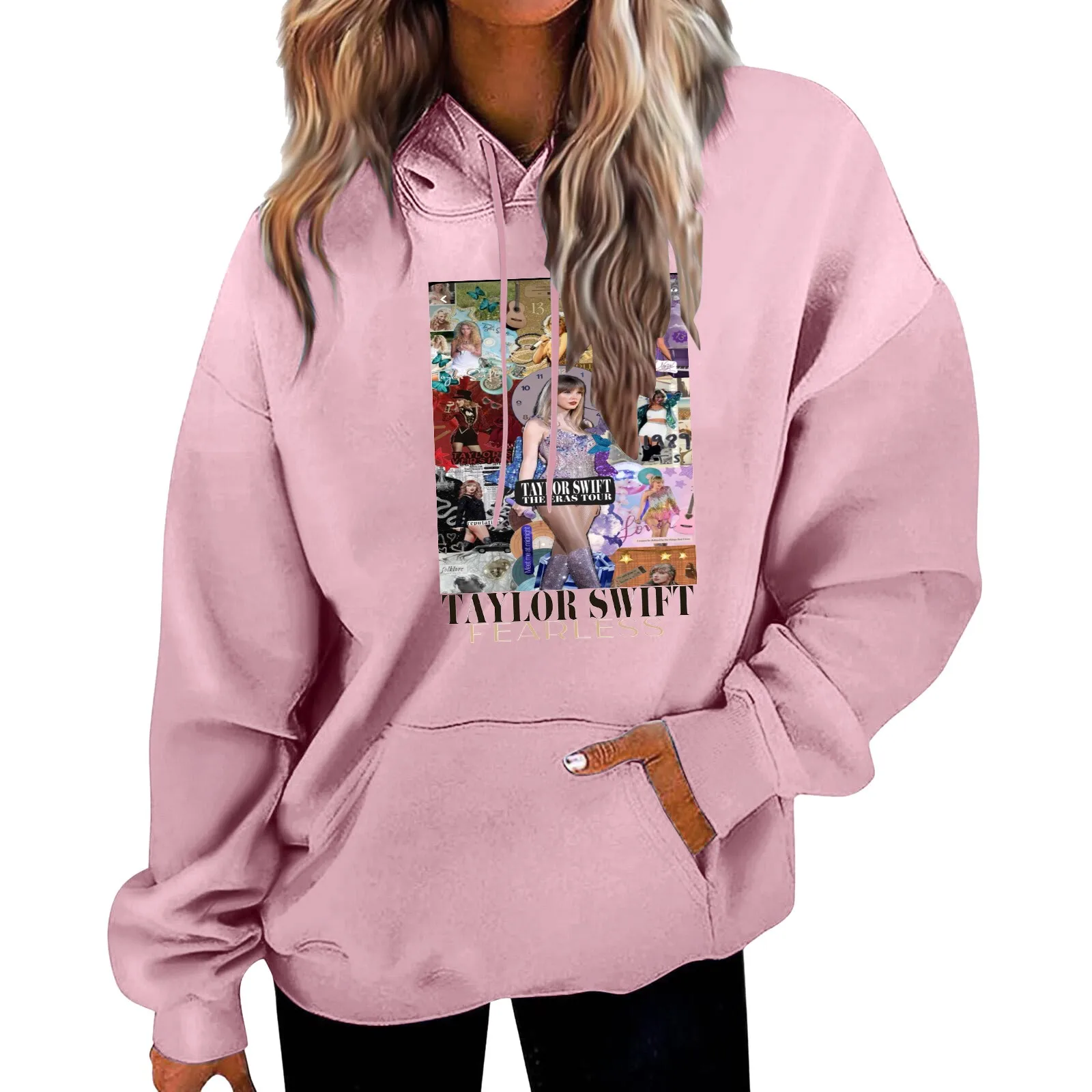 

Hoodies Sweater Taylor Women Print Long Sleeve Leisure 1989 Tour Concert Surrounding Casual Hoodie Womens Hoodie Sweatshirt