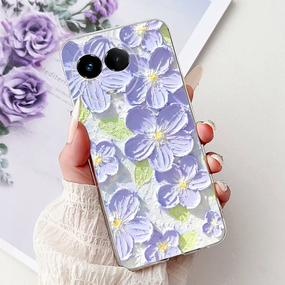 Stylish Butterfly Painted Soft Slim Phone Case with Bumper