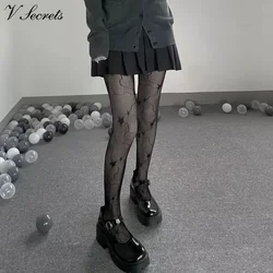 Sexy Stars Tights Stockings Female Club Party Calcetines Fish Net Stockings New Hollow Mesh Fishnet Anti-Snagging Pantyhose