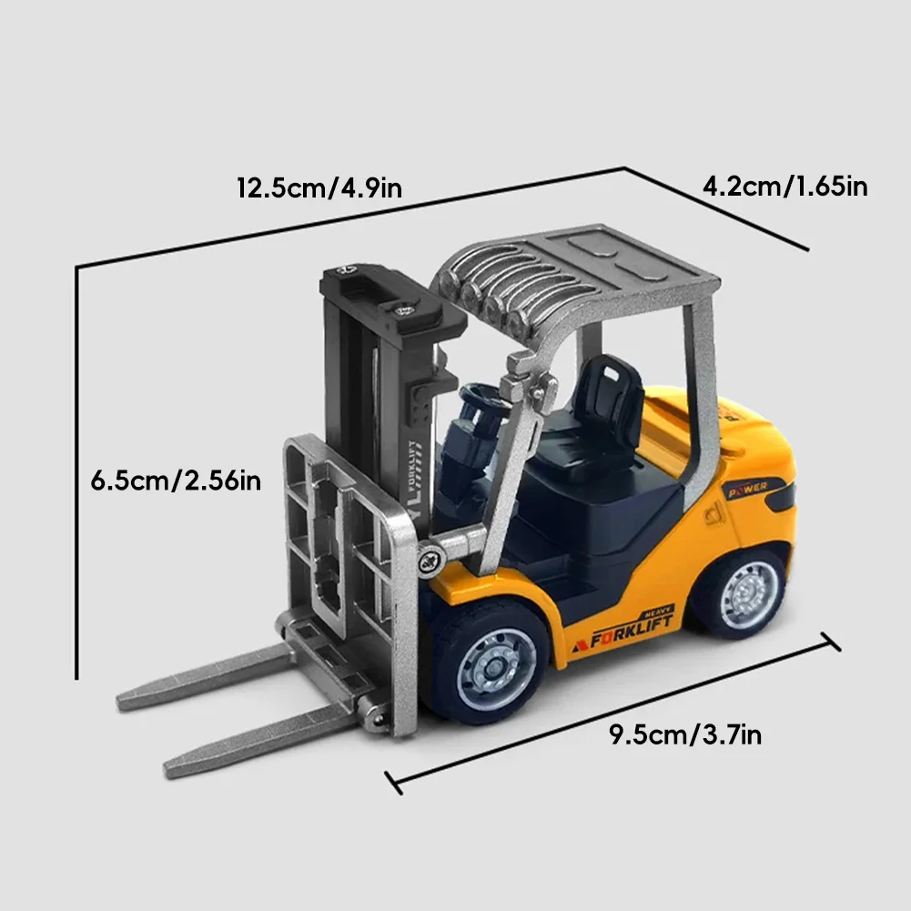 Voiture RC 1:64 Alliage - Camion Benne Télécommandé Rechargeable