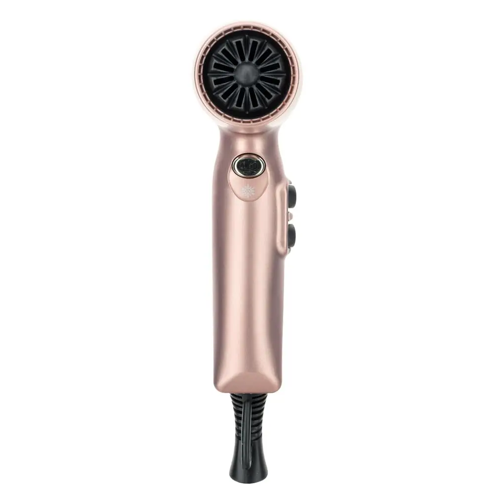 Hybrid Professional Ultra-Lightweight Hair Dryer Digital Motor Ionic Technology Whisper Quiet 12 Heat/Speeds