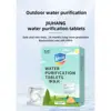 Water Purification Tablets - 25 Tablets per Box - Suitable for Outdoor Water Flow Water Purification & Sterilization - Portable 1