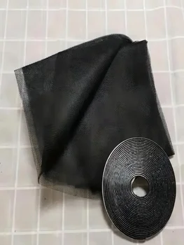 Bricolage auto-adhésif intérieur insectes mouche moustique fenêtre écran rideau moustiquaire porte Anti moustiquaire fenêtre maille moustiquaire 1