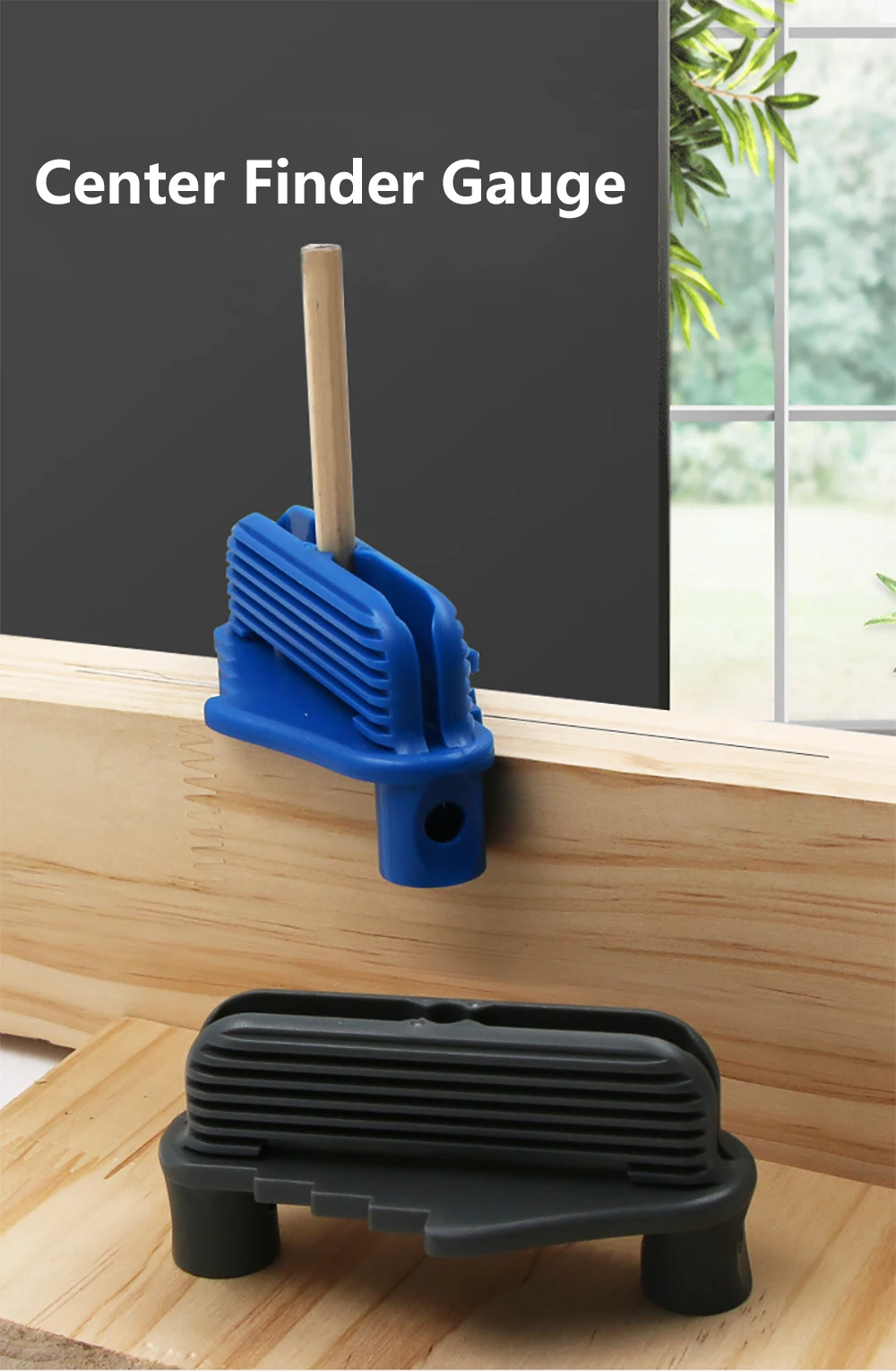 Center line Gauge Finder Center Scriber Carpenter Woodworking Tools