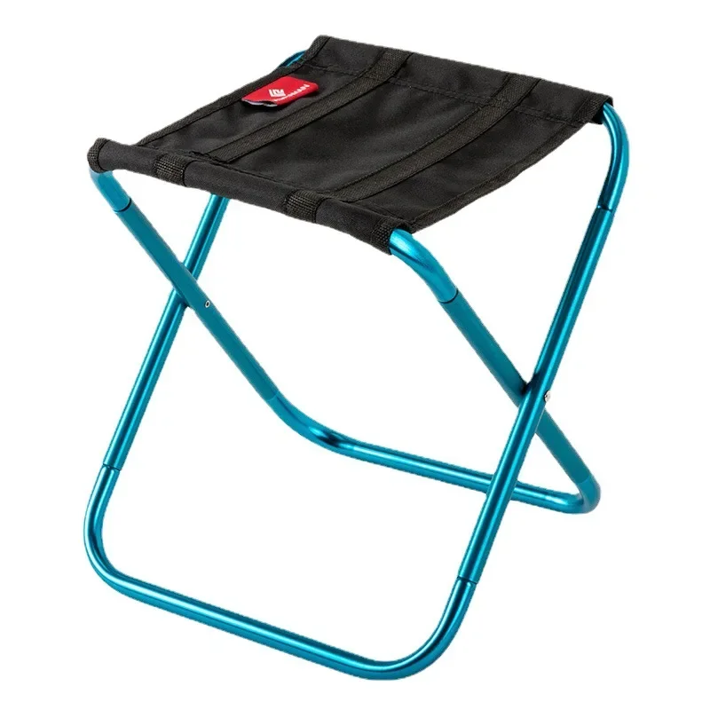 

Outdoor Aluminium Alloy Portable Folding Picnic Camping Stool MIni Storage Fishing Chair Ultralight Furniture