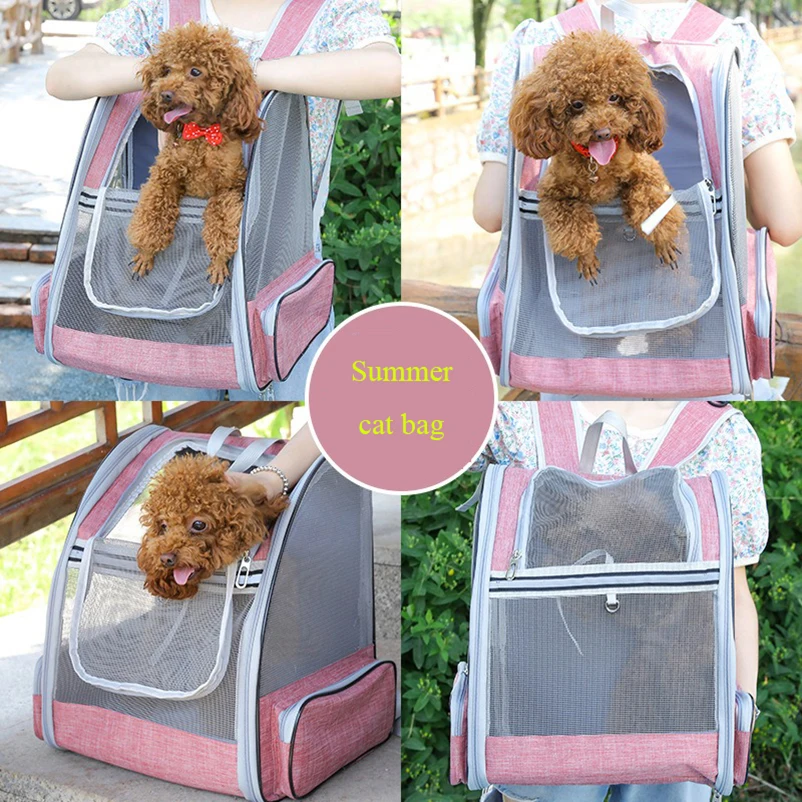 Hot cat bag Summer breathable shoulder carrying cat out portable bag Cat bag Pet dog backpack Pet supplies Hot cat bag Summer breathable shoulder carrying cat out portable bag Cat bag Pet dog backpack Pet supplies