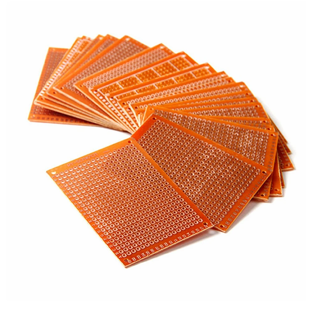 

10pcs DIY Prototype Board Universal Single Sided PCB Board Test Prototype Boards for Arduino DIY Electronics Experiments
