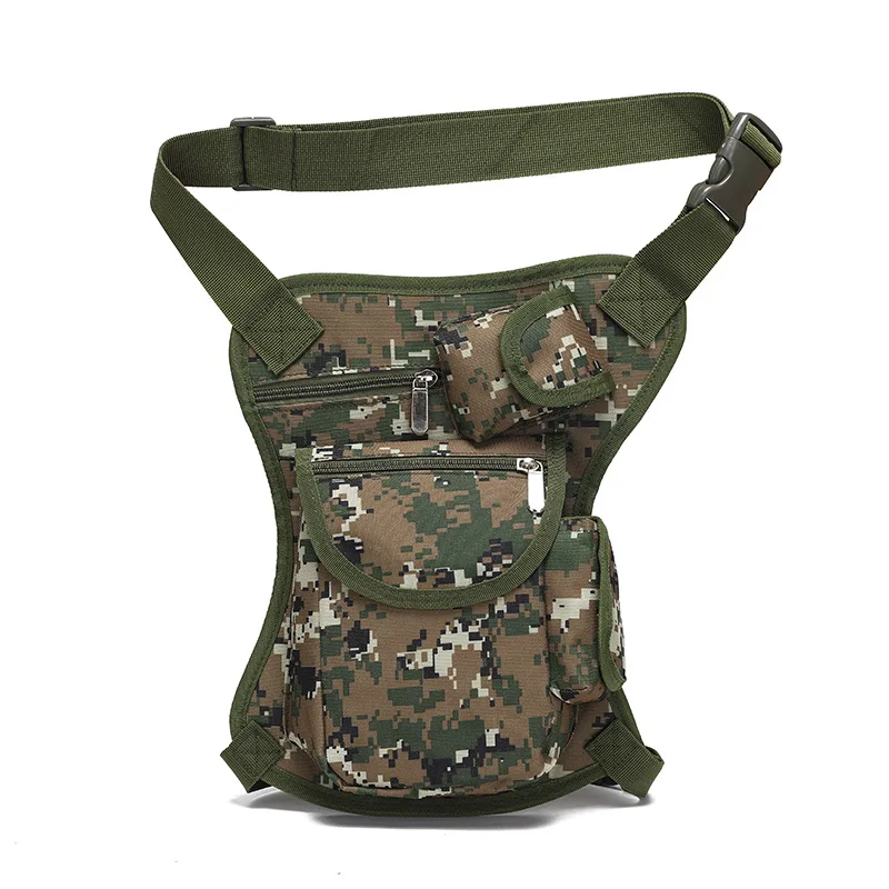

800D Military Tactical Drop Leg Bag Fanny Thigh Pack Climbing Hunting Bag Waist Pack Pouch Motorcycle Riding Molle Waist Packs